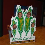 We stopped at the Corn Palace and acted corny.