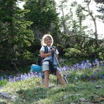 We all liked this little meadow of flowers.