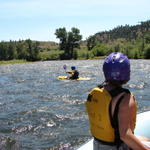 Lindsay is our safety boater.