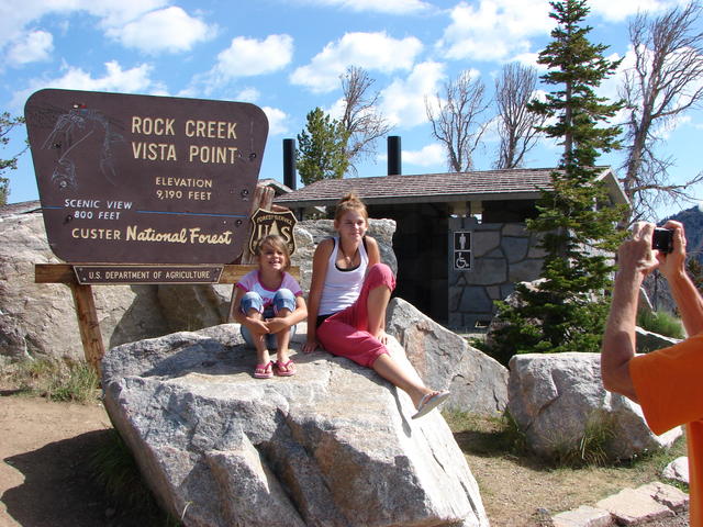 We needed a picture in front of an outhouse.  We used lots of them this week.