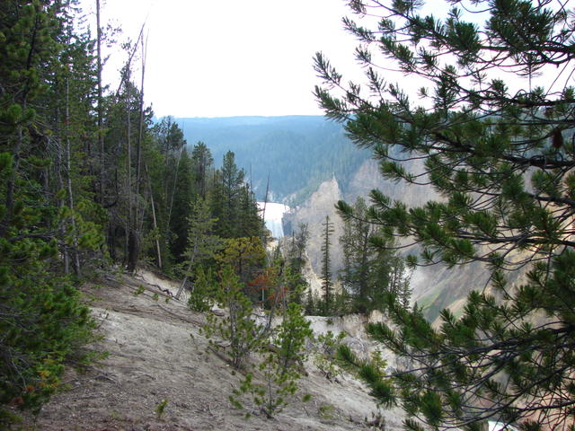 The view of the falls from here is lovely.