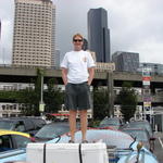 By the time we reached the Bainbridge Island Ferry in Seattle, we were really excited!