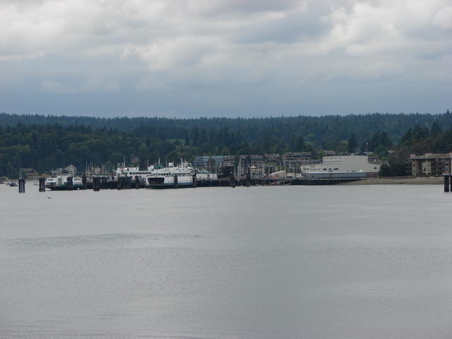 It was cool to watch Bainbridge Island get closer.