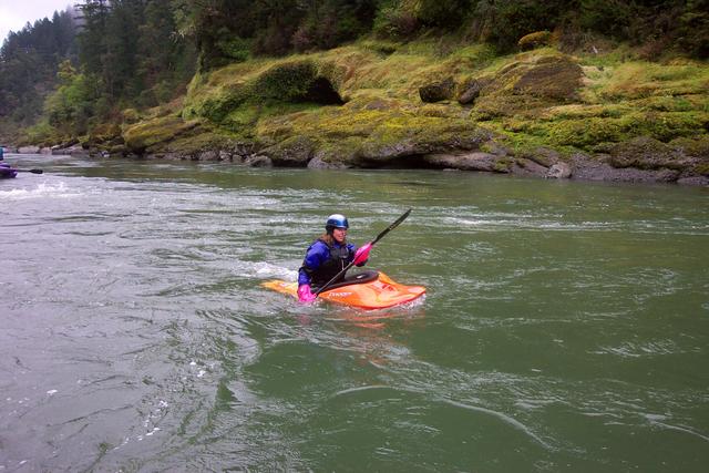 Day is an awesome boater and a great camper.  She can make shelters with a tarp.