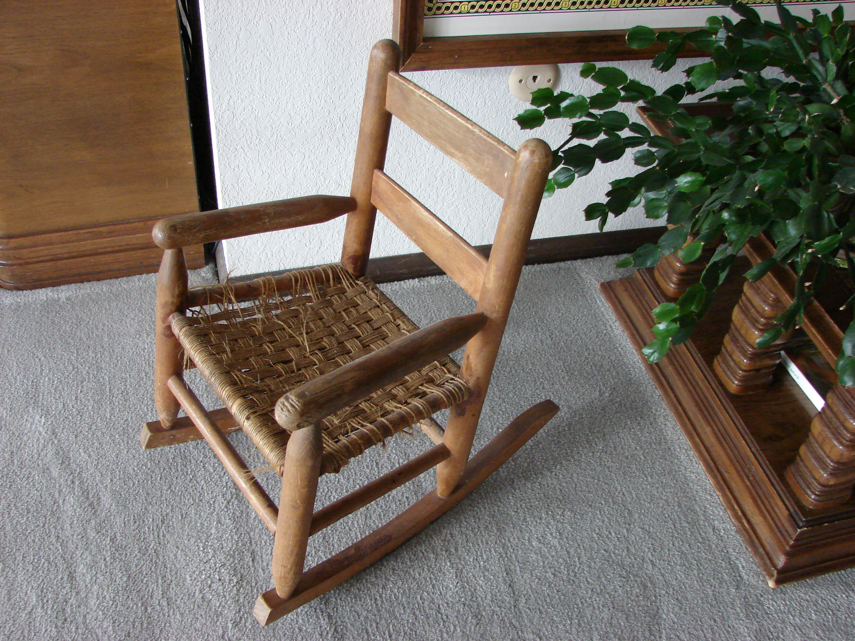 Cane chair bought in Arkansas when I was about 12.