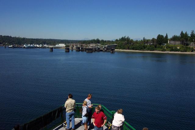 We were excited to see the ferry land.