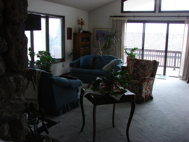 The living room