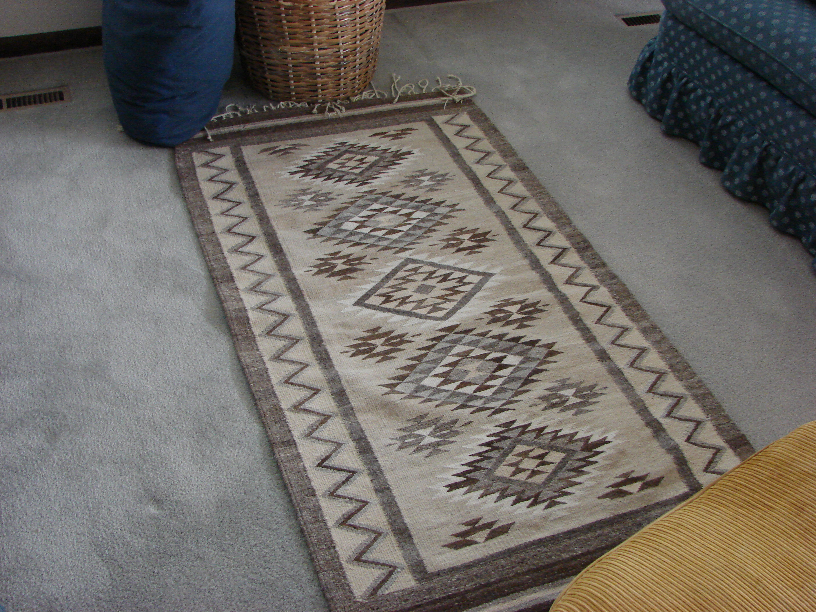 Nice, natural rug from Mexico.