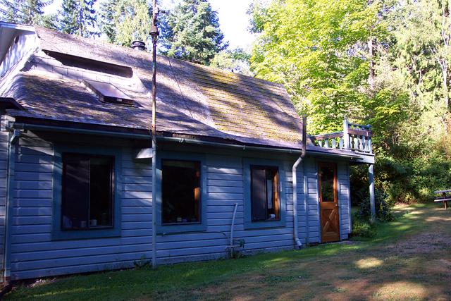 I liked the moss growing on the roof.  You don't see that much in Billings.