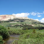 This is Beartooth Butte, as we approach it.