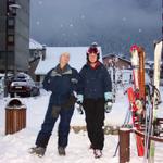 Our first morning in Chamonix, we all get up early to go skiing at Le Tours.