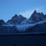 We arrived so early at the Aiguille du Midi that we couldn't even buy our tickets, yet.