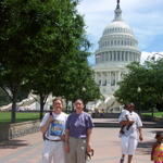 Chris and Carrie in front of the Capitol Building