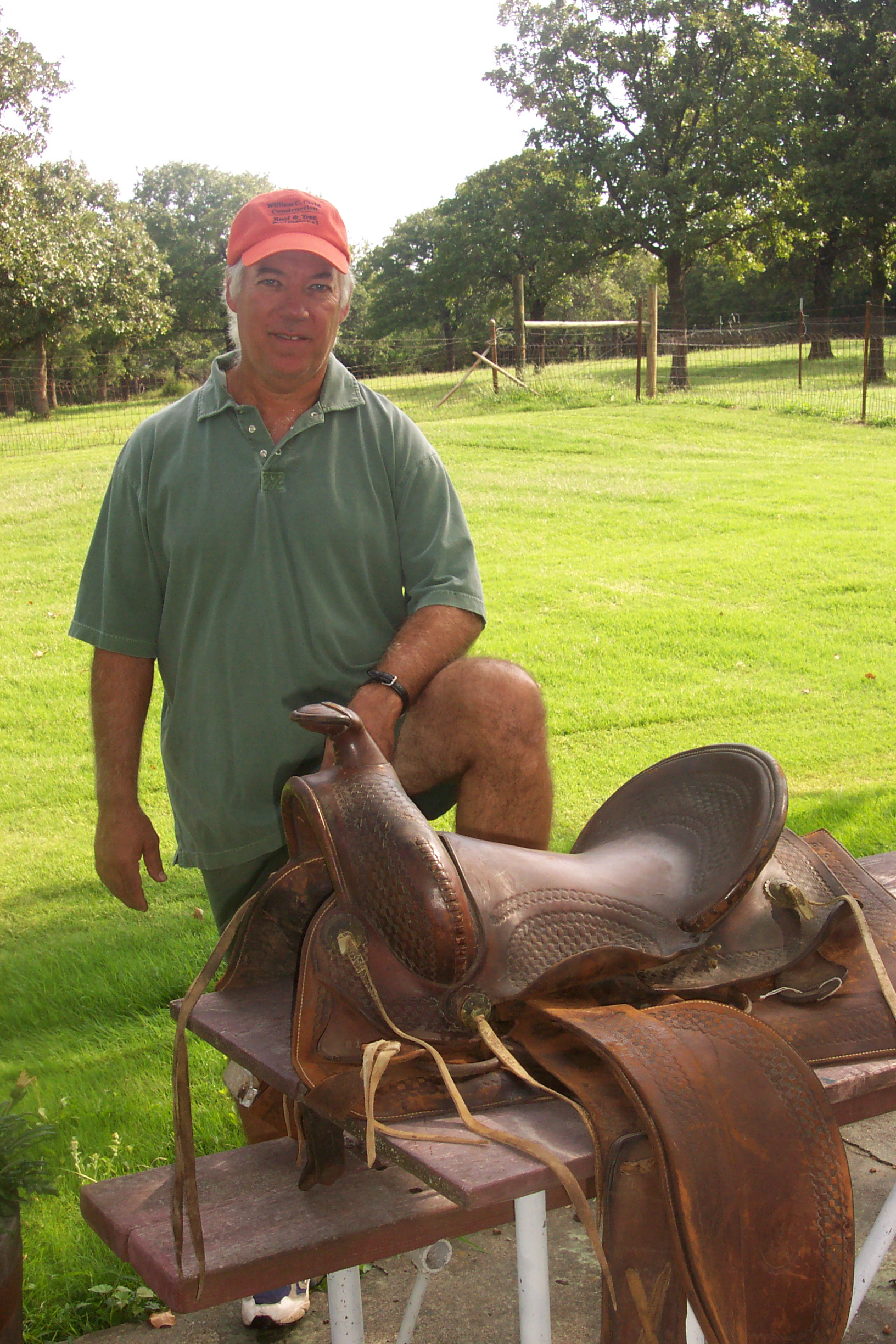 Be sure to ask Ron and Donna about the saddle Ron bought in Arkansas.