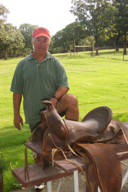 Be sure to ask Ron and Donna about the saddle Ron bought in Arkansas.