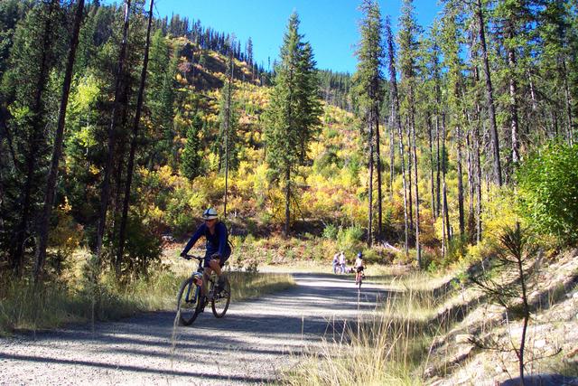 The fall colors were spectacular.