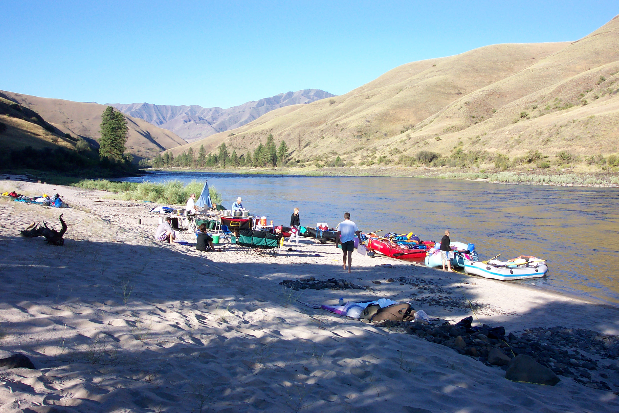 It was a great camp with a nice beach.